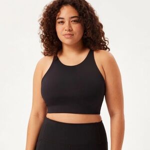 Navy blue Topanga bra halter sports bra